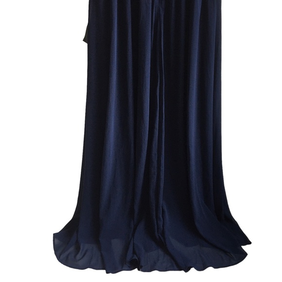 Lulu’s Heavenly Hues Navy Blue Maxi Dress Size Large - Picture 6 of 17